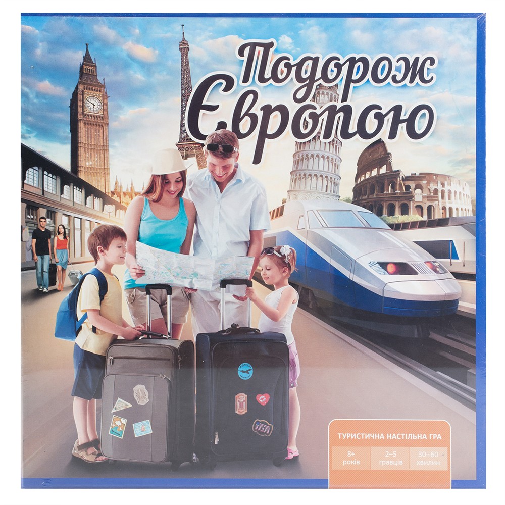 Настольная игра Arial Путешествие по Европе
Настольная игра Arial Путешествие по Европе