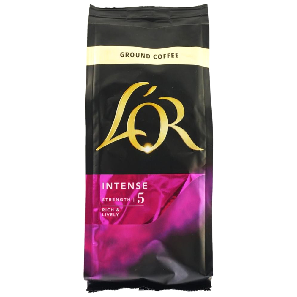 Кофе молотый L'or Intense, 210 г
Кофе молотый L'or Intense, 210 г