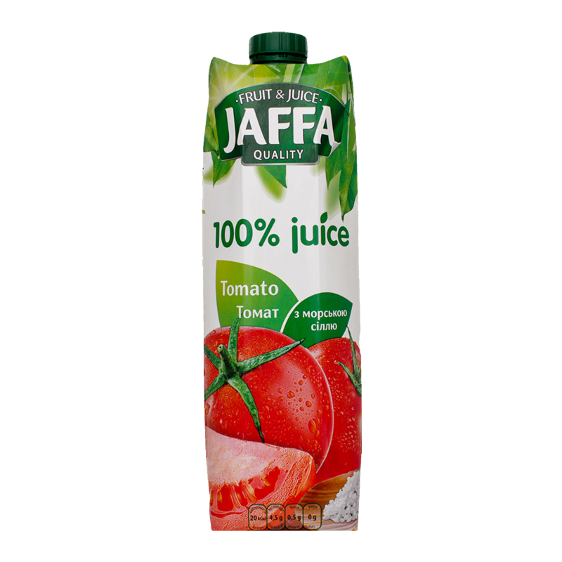 

Томатный сок Jaffa 100%, 1 л