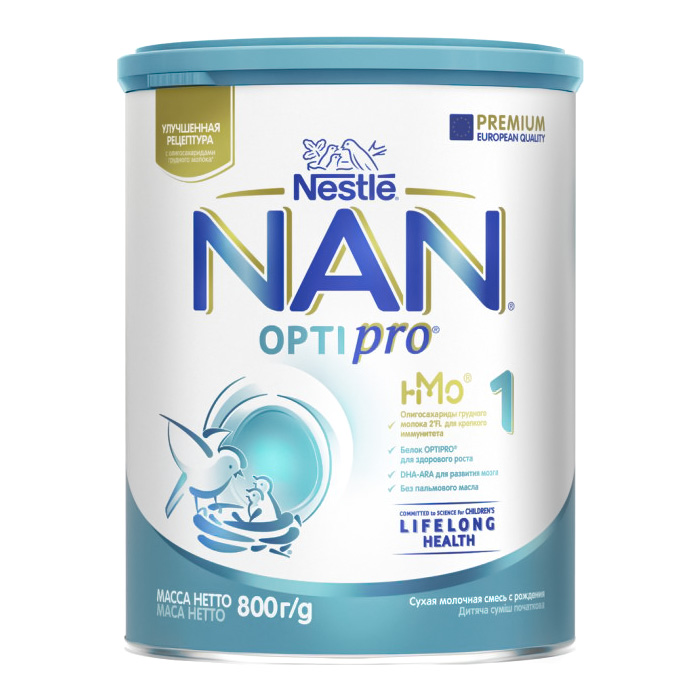 

Смесь Nestle Nan 1 с рождения, 800 г