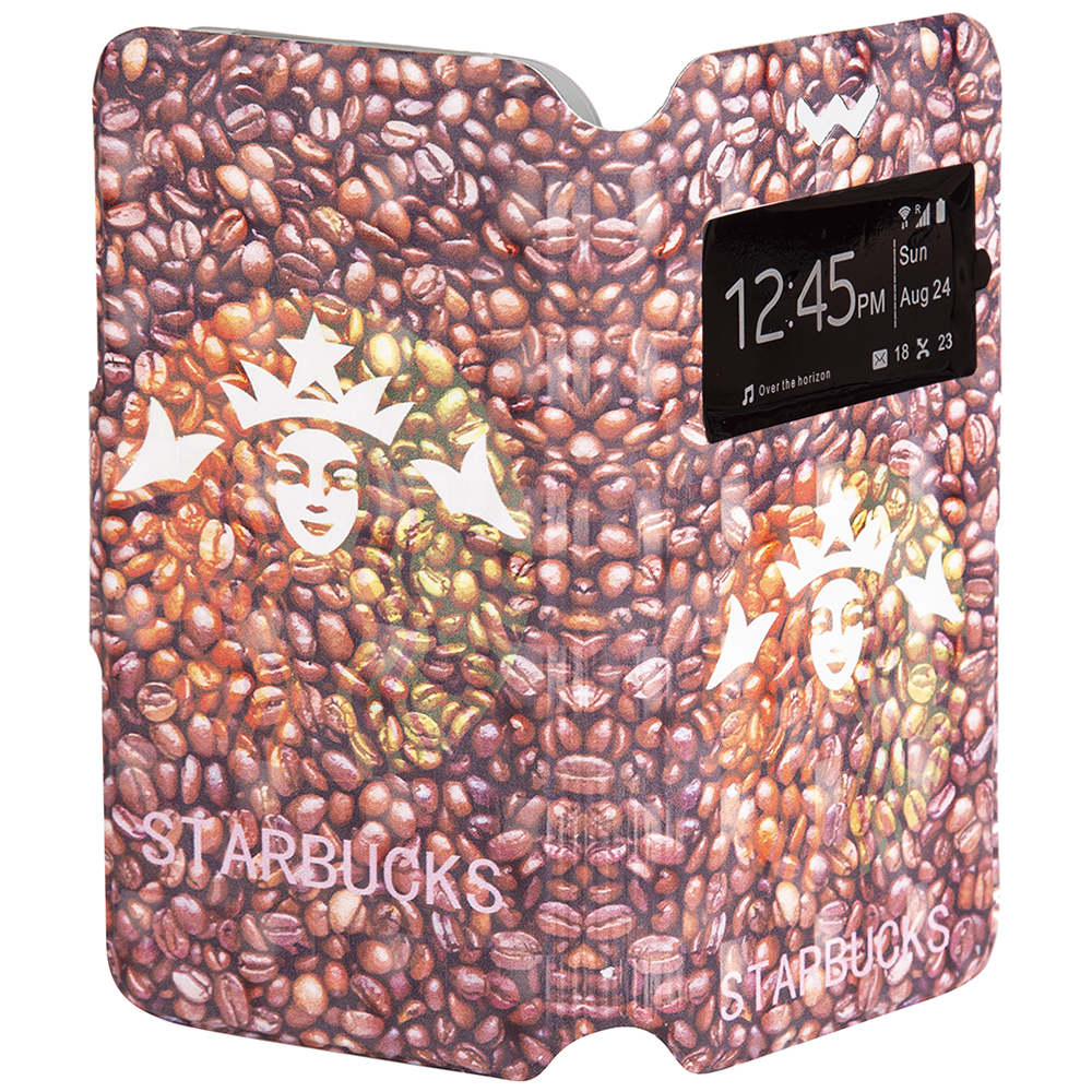 

Чехол Universal Book Cover 3D Starbucks 4,5-4,8