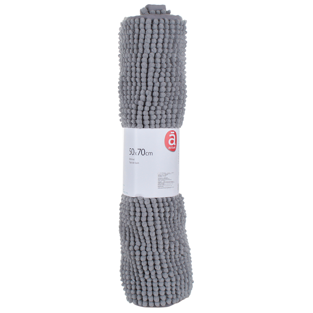 

Коврик для ванной Actuel 887493, 50х70 см, серый