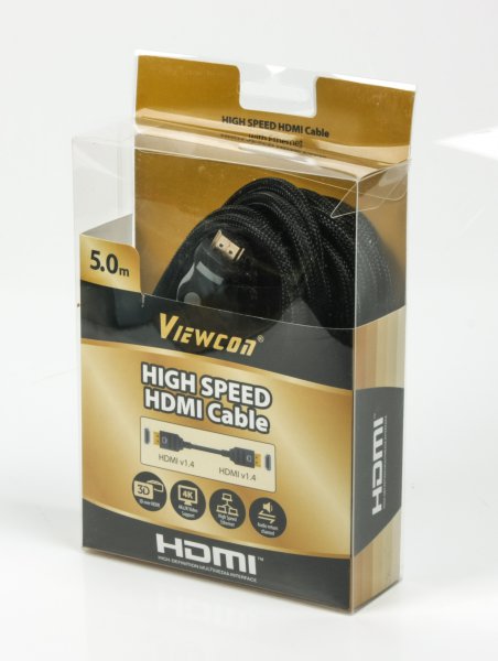 

Кабель в блистере HDMI V.1.4, 4К 30Гц, нейлоновая оплётка, 5 метра VC-HDMI-165-5m