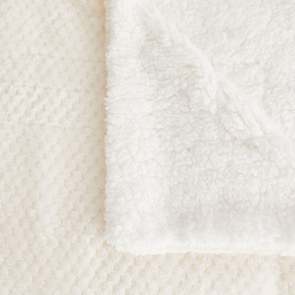 

Плед полиэстер Actuel 130х170 см, WHITE ALYSS