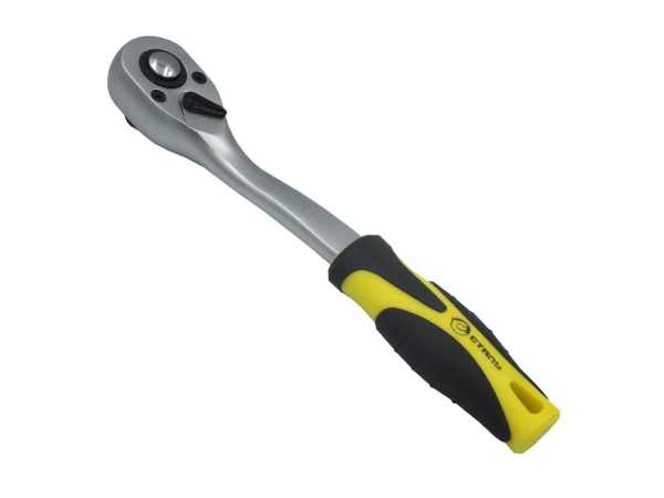 

Ключ-трещотка 1/4" 72 зуба PROFI с подвеской new Сталь