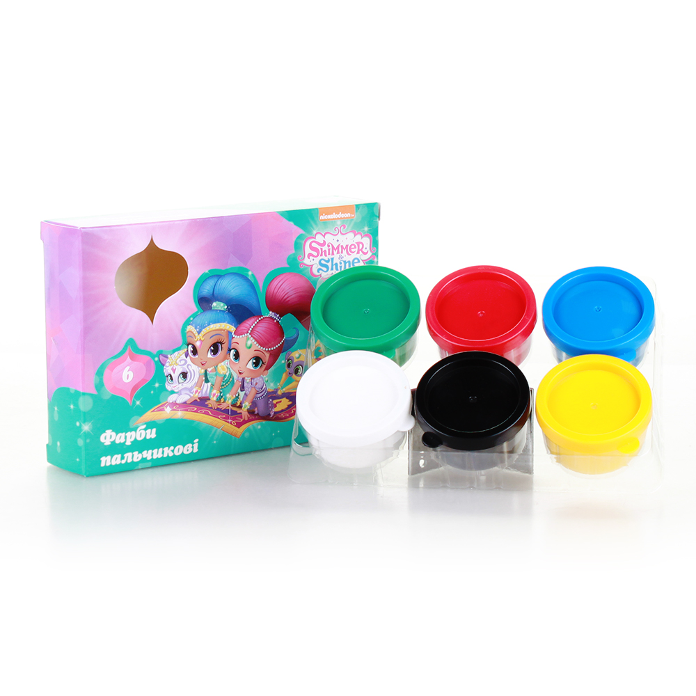

Пальчиковые краски Kite Shimmer and Shine, 6 цветов