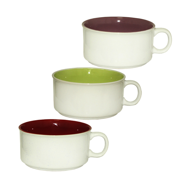 

Чашка керамическая SNT Джамбо Микс, 600 мл, в ассортименте