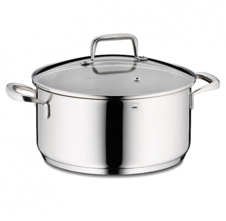 

Кастрюля со стеклянной крышкой Kela Flavoria, 4,6 л