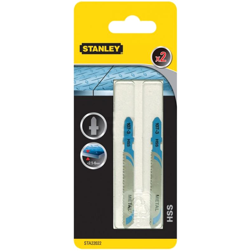 

Пилочка для электролобзика Stanley, 76x48 мм, 2шт. (STA22022)