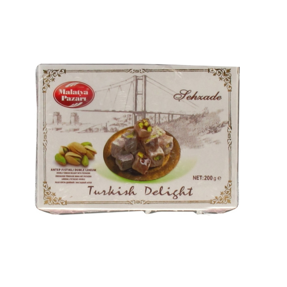 

Рахат-лукум Malatya Pazari с тройным фисташковым слоем, 200 г