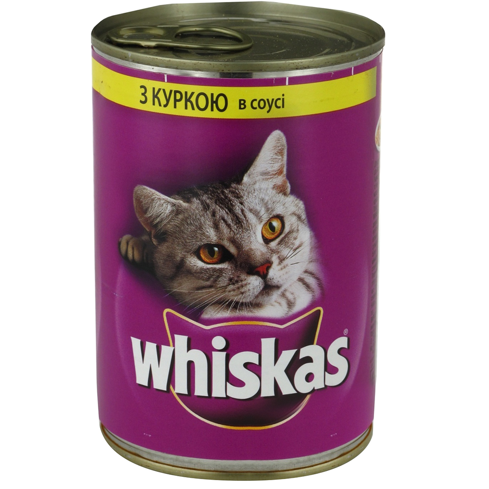 

Корм для котов Whiskas С курицей, в соусе, 400 г