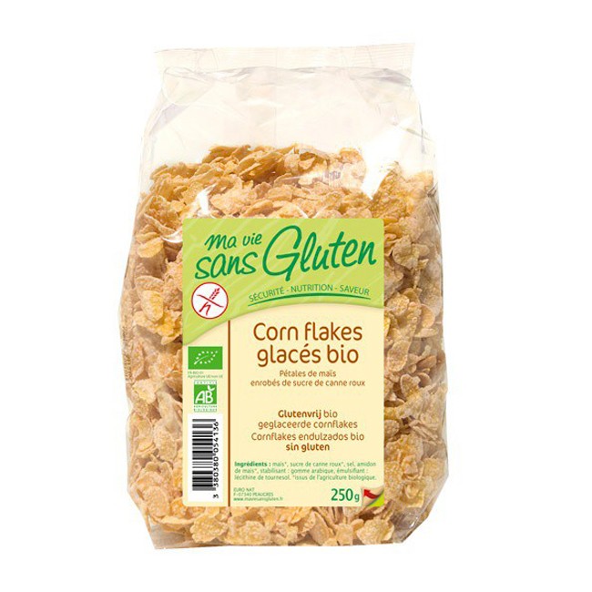

Хлопья кукурузные Ma Vie Sans Gluten с тростниковым сахаром, 250 г