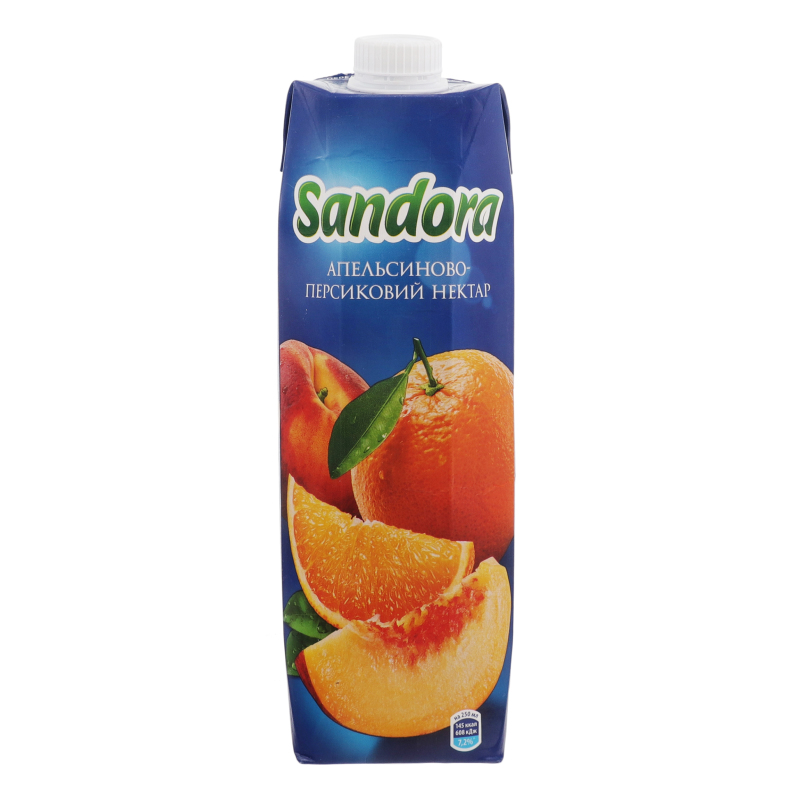 

Нектар апельсиново-персиковый неосветленный Sandora т/п 0.95л