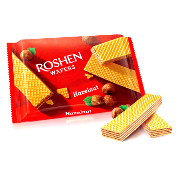 

Вафли Roshen Wafers Hazelnut, 72 г, 22 шт.