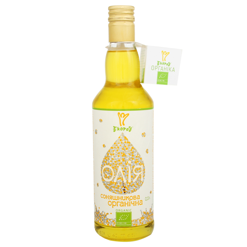 

Масло подсолнечное органическое Екород, 500 мл