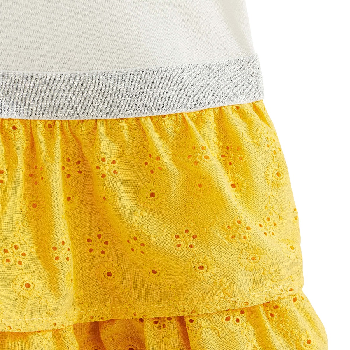 

Платье для девочки In Extenso BTM0046, желтое