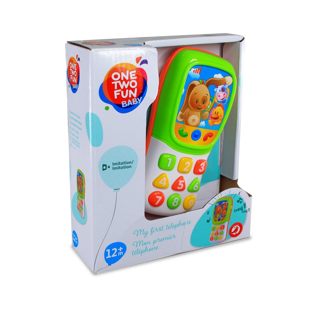 Игрушка One Two Fun Мой первый телефон — купить в Киеве и Украине по  выгодной цене в Auchan