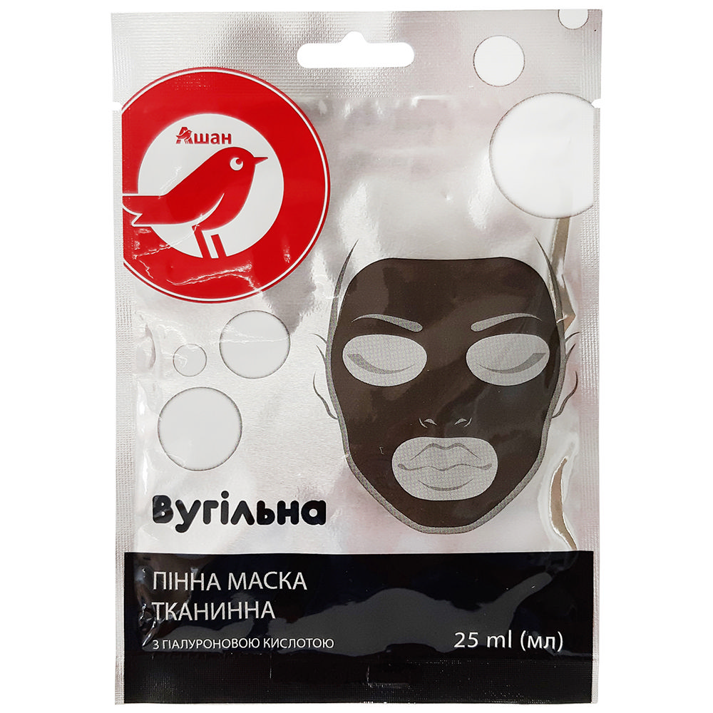 

Маска тканевая Ягодный полосе Auchan 25 мл