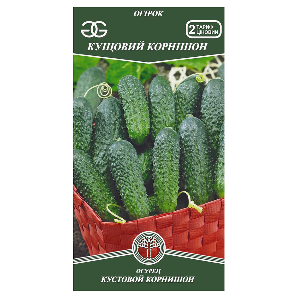 

Семена Golden Garden Огурец Кустовой корнишон, 1 г