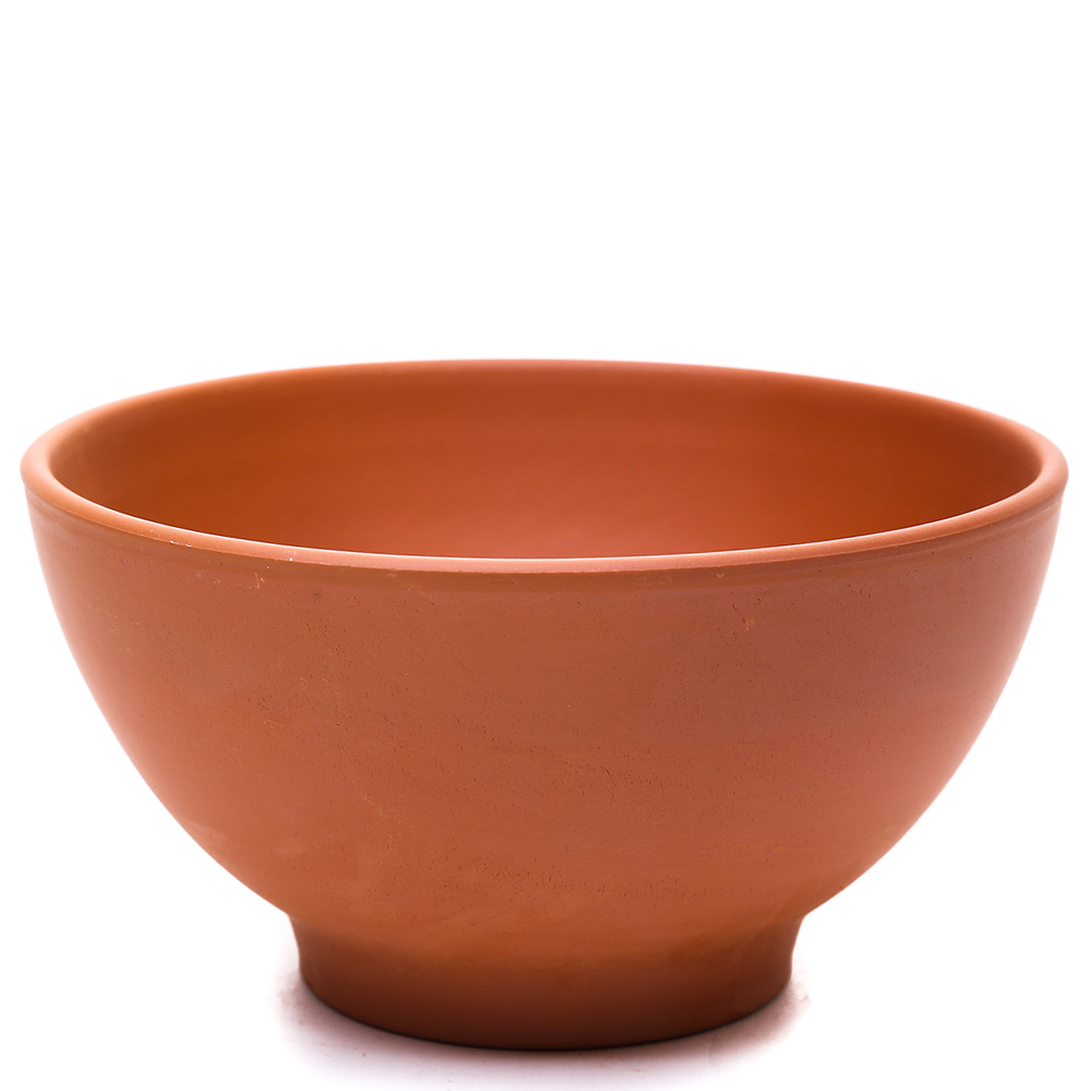 

Керамический горшок для цветов чаша, коричневый