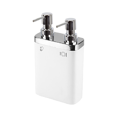 

Дозатор двойной Primanova Viva, белый