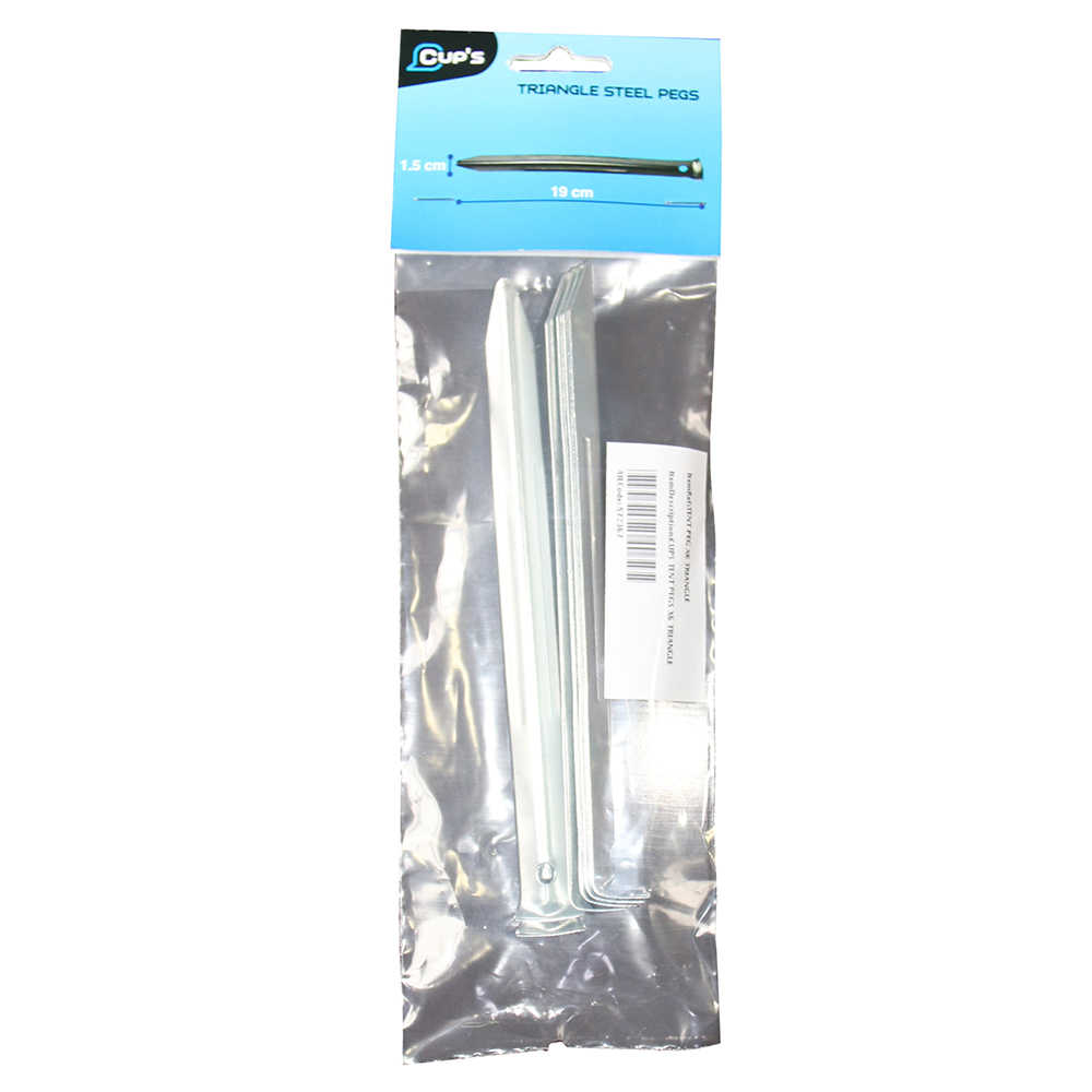 

Колышки для кемпинга треугольные Cup's 872367