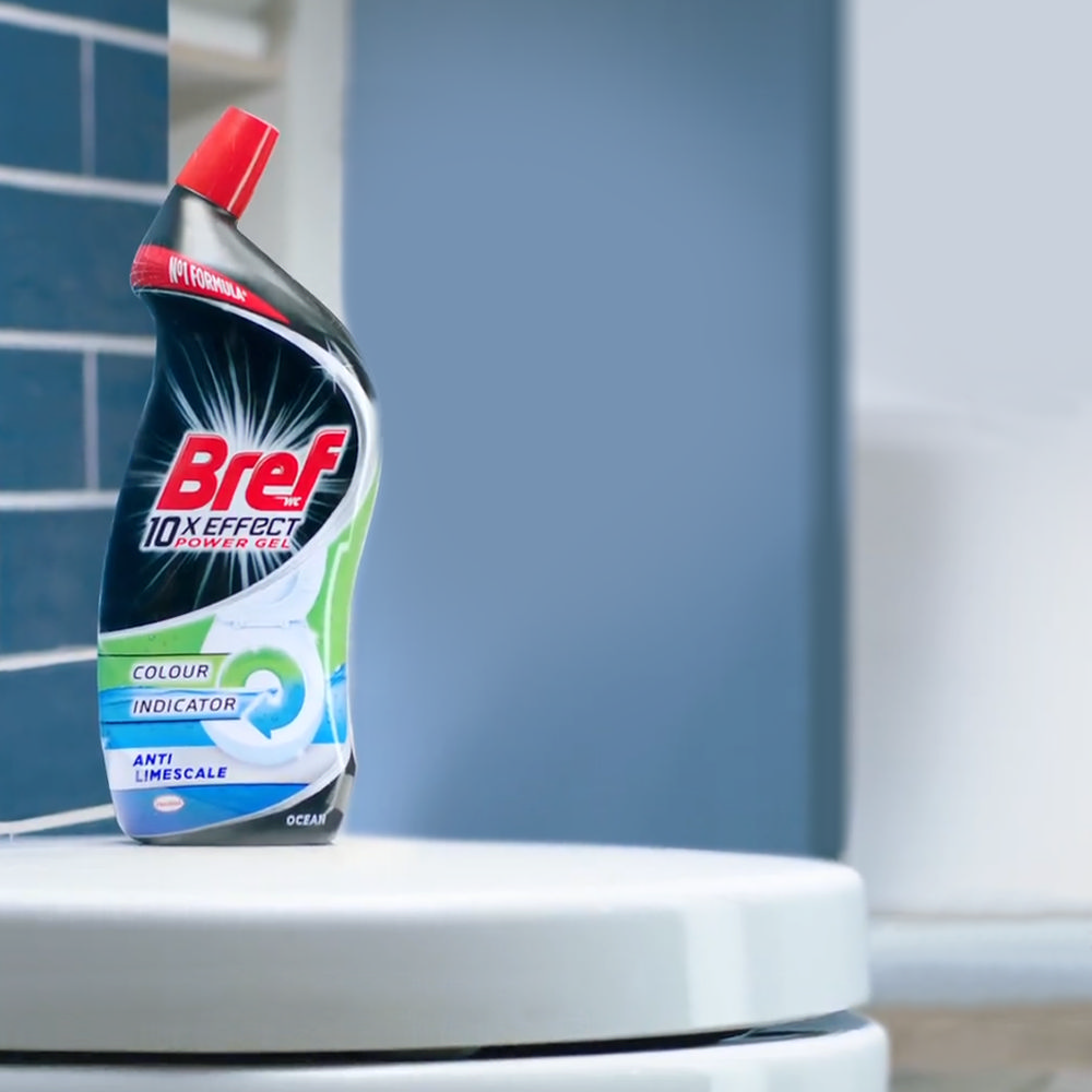 

Гель для чистки унитаза Bref Power 10в1 Total, 700 мл
