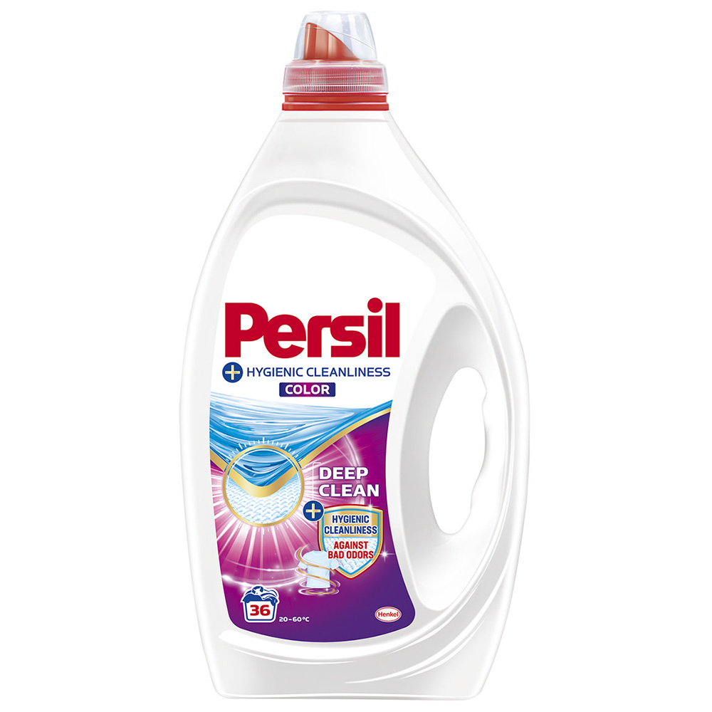 

Средство для стирки жидкое для цветных вещей Against bad odors Persil 1.8л