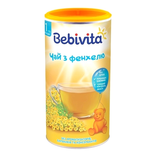 

Чай из фенхеля Bebivita 1789, 200 г, 0m+