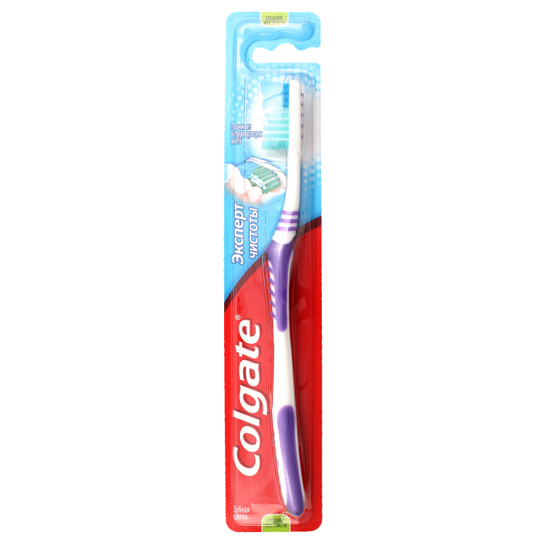 Щетка средней жесткости. Зубная щётка Колгейт эксперт чистоты 1 1. Colgate" зубная щетка средней жесткости 1 шт. Зубная щетка Colgate эксперт чистоты. Colgate эксперт чистоты, средней жесткости.