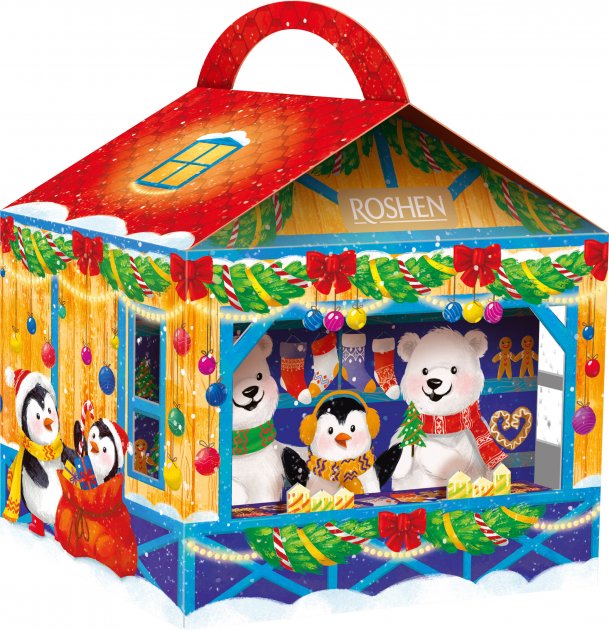 

Новогодний подарок Roshen №9 Рождественская ярмарка, 470 г