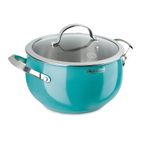 

Кастрюля RONDELL RDS-717 Turquoise, 18 см, 2,8 л