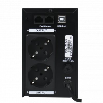 

Источник бесперебойного питания LogicPower LPM-U625VA, USB, AVR, 437 Вт, черный