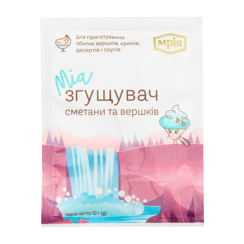 

Загуститель для сметаны и сливок пищевой Мрія, 12 г