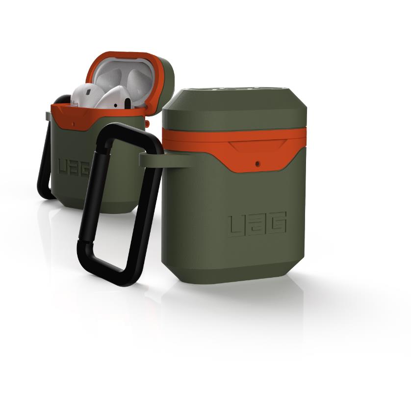 

Чехол UAG для Apple Airpods Std. Issue Hard 001 (V2), Olive/Orange