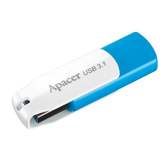 

Накопитель Apacer 32GB USB 3.1 AH357 Blue / White