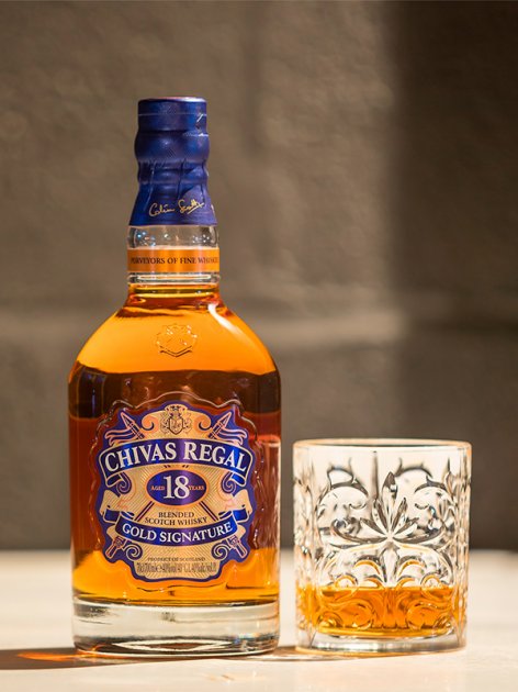 Виски Chivas Regal 18 лет выдержки 40% в подарочной упаковке
