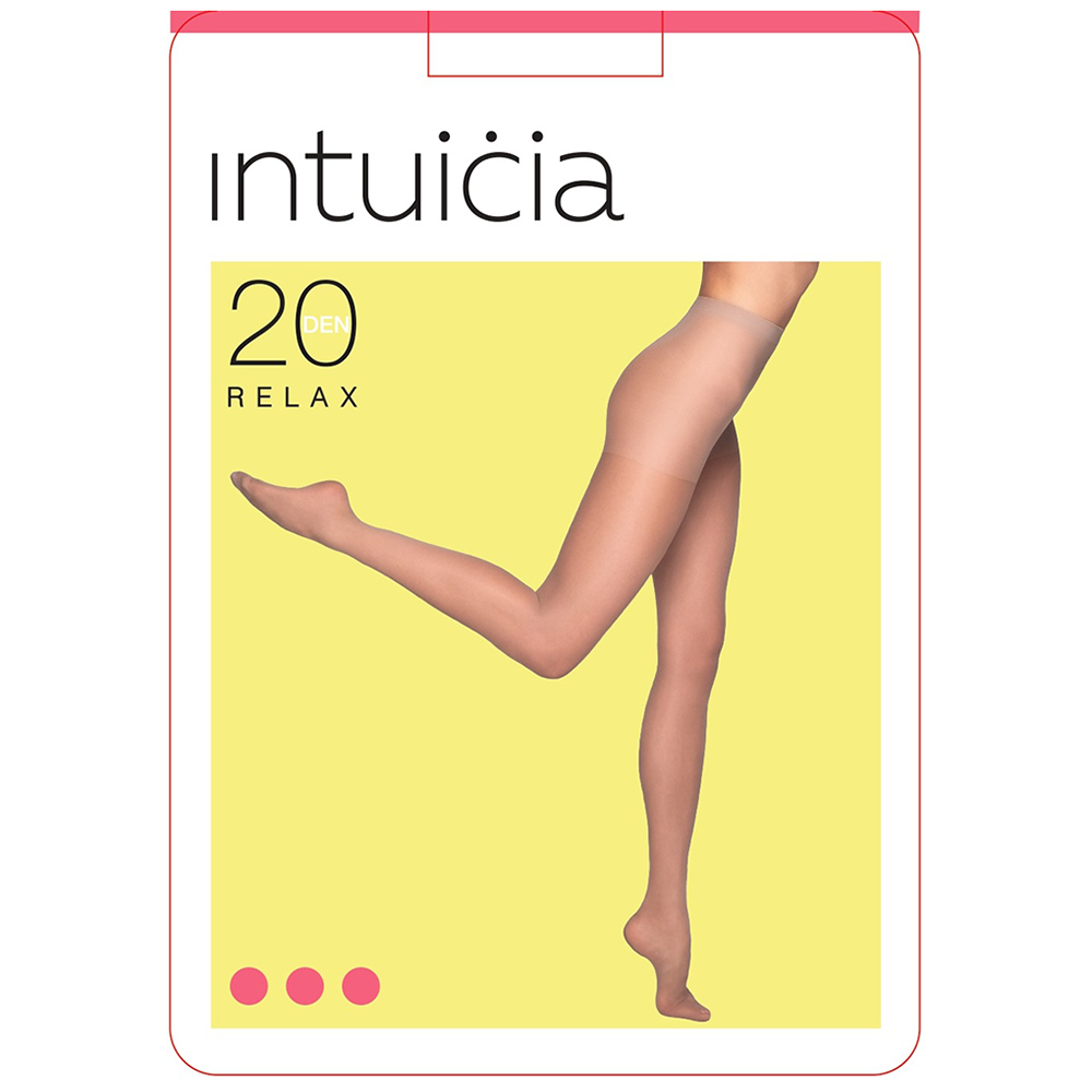 

Колготки женские Intuicia Relax 20 ден, размер 2, бежевые